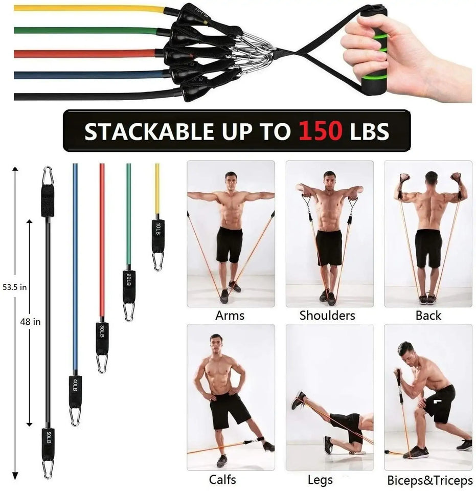 Fitness Resistance Bands | fitness,gym,strength