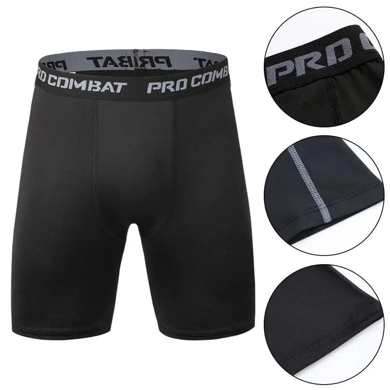 Men's Fitness Elastic Shorts | Elastic Tight Shorts,Fitness Stretch,Men Sports Leggings Fitness,Stretchable Sports Short