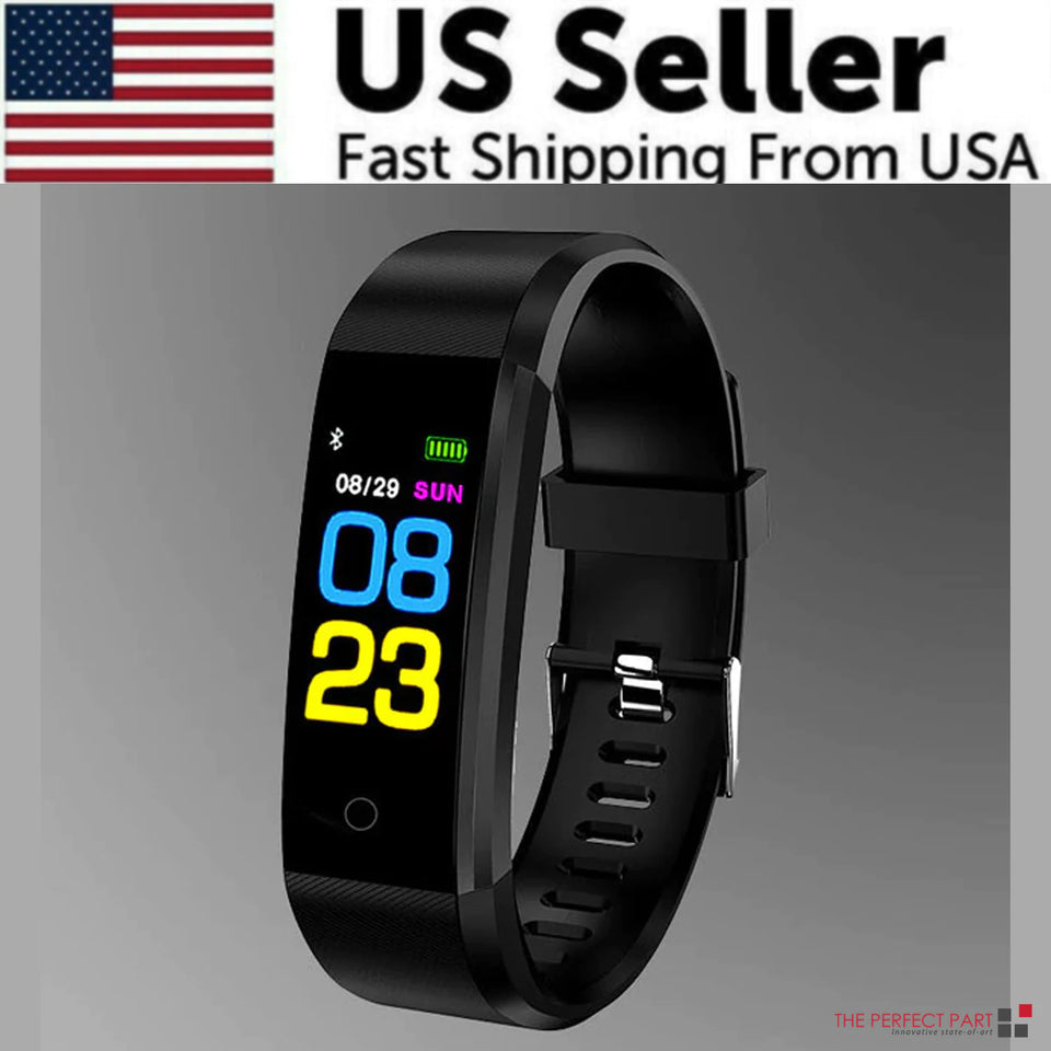 Fitness Smart Watch Activity Tracker Heart Rate For Women Men Oxygen BP Monitor |