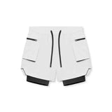 Fitness Cargo Shorts Set |