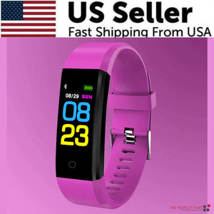 Fitness Smart Watch Activity Tracker Heart Rate For Women Men Oxygen BP Monitor |