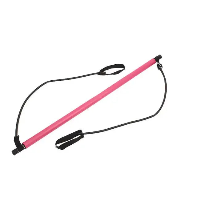 Portable Pilates Bar and Resistance Band |